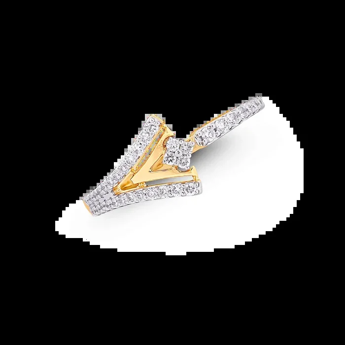 0.20Ct VS/GH Diamond Ring in 18K Gold