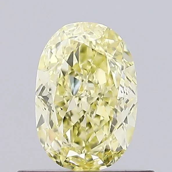 0.53 Carat Oval Shaped, Ideal Cut, VS2 Clarity, IGI Certified Lab Grown Diamond