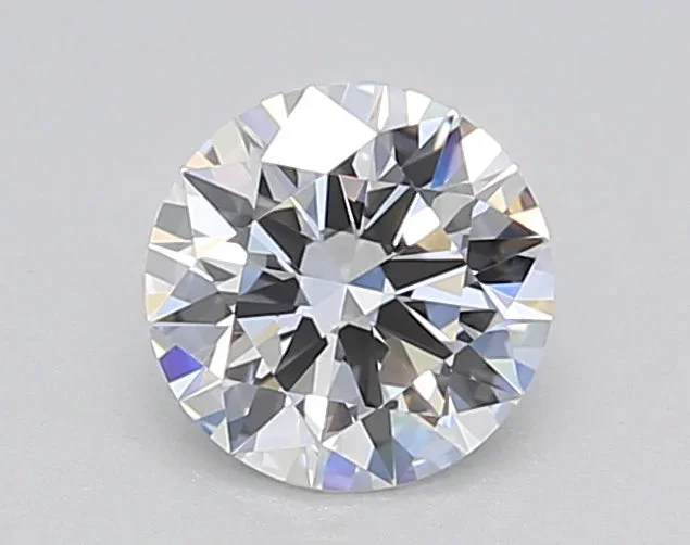 0.68 Carat Round Shaped, Excellent Cut, E Color, VVS2 Clarity, IGI Certified Lab Grown Diamond