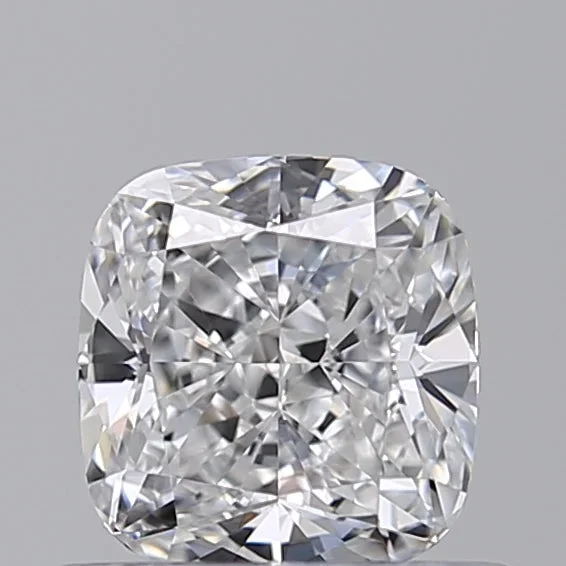 0.72 Carat Cushion Shaped, Ideal Cut, D Color, VVS2 Clarity, IGI Certified Lab Grown Diamond
