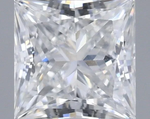 0.78 Carat Princess Shaped, Ideal Cut, D Color, VVS1 Clarity, IGI Certified Lab Grown Diamond