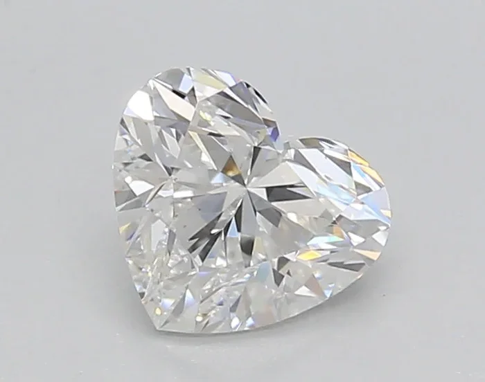 1.00 Carat Heart Shaped, Excellent Cut, E Color, VS2 Clarity, IGI Certified Lab Grown Diamond