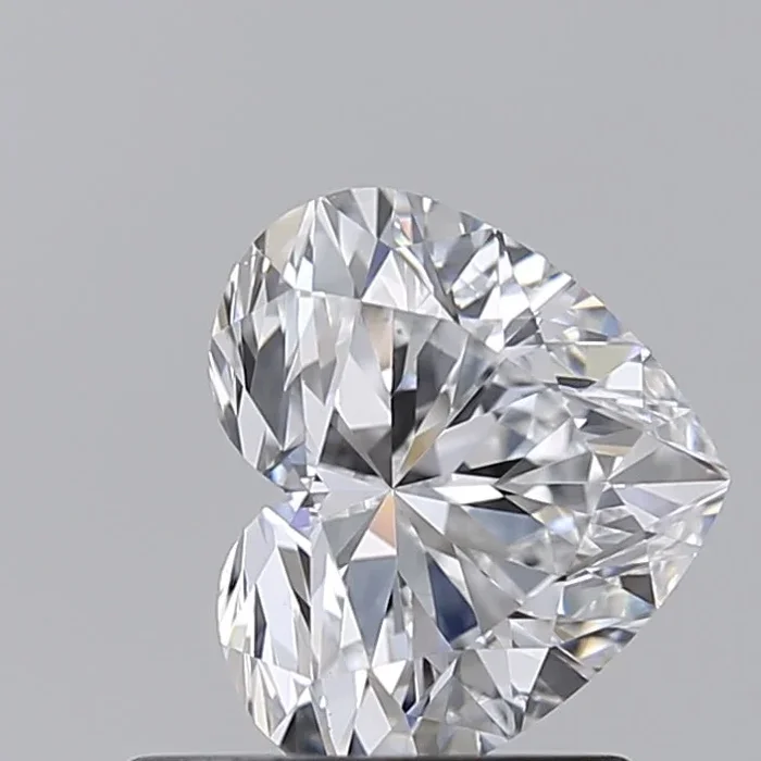 1.01 Carat Heart Shaped, Ideal Cut, D Color, VS2 Clarity, GIA Certified Lab Grown Diamond