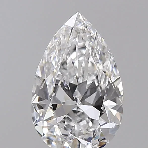 1.01 Carat Pear Shaped, Ideal Cut, D Color, VS1 Clarity, IGI Certified Lab Grown Diamond