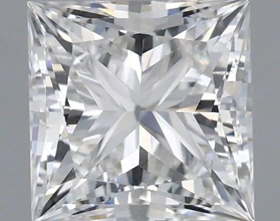 1.01 Carat Princess Shaped, Ideal Cut, E Color, VVS1 Clarity, IGI Certified Lab Grown Diamond