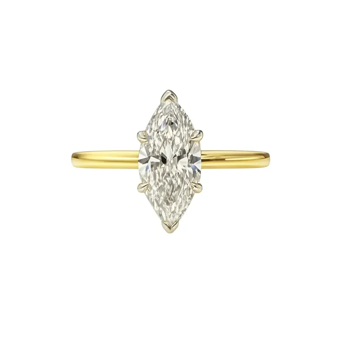 1.01ctw Marquise Lab-Grown Diamond Ring
