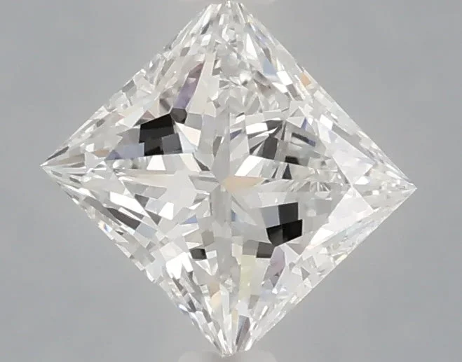 1.02 Carat Princess Shaped, Ideal Cut, E Color, VVS2 Clarity, IGI Certified Lab Grown Diamond