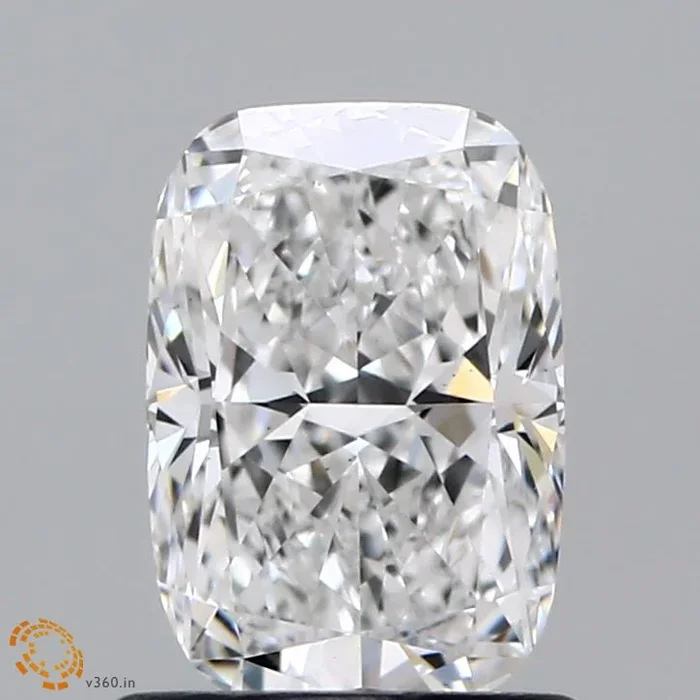 1.03 Carat Cushion Shaped, Excellent Cut, E Color, VS1 Clarity, IGI Certified Lab Grown Diamond