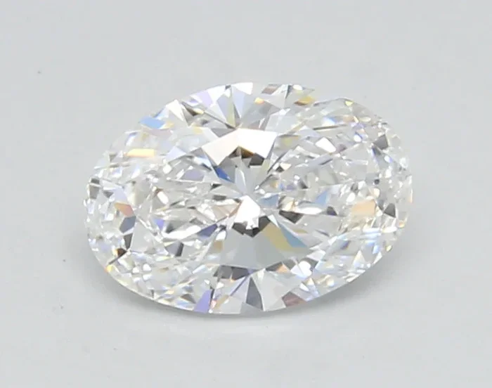 1.04 Carat Oval Shaped, Ideal Cut, D Color, VVS1 Clarity, IGI Certified Lab Grown Diamond