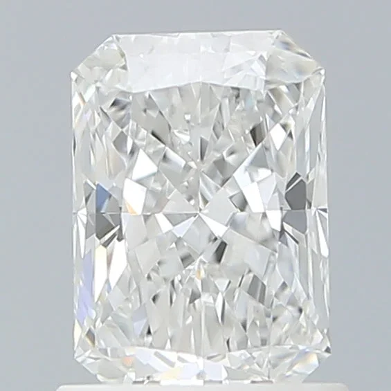 1.07 Carat Radiant Shaped, Ideal Cut, E Color, VVS1 Clarity, IGI Certified Lab Grown Diamond