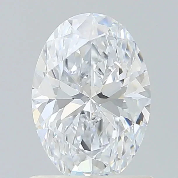 1.08 Carat Oval Shaped, Very Good Cut, E Color, VVS2 Clarity, IGI Certified Lab Grown Diamond