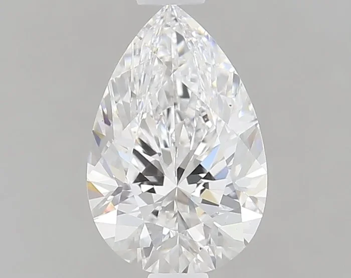 1.1 carat D-VVS2 Pear Cut Lab Grown Diamond