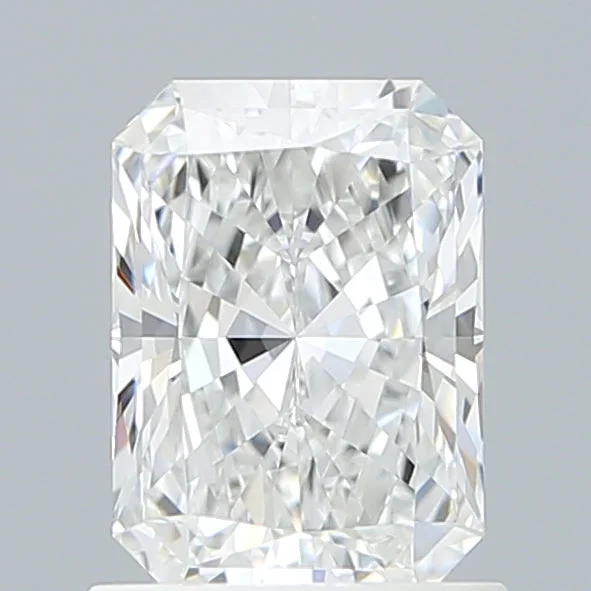 1.10 Carat Radiant Shaped, Ideal Cut, D Color, VVS2 Clarity, IGI Certified Lab Grown Diamond