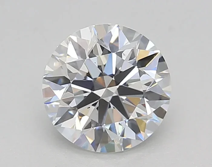 1.10 Carat Round Shaped, Excellent Cut, D Color, VS2 Clarity, GIA Certified Lab Grown Diamond