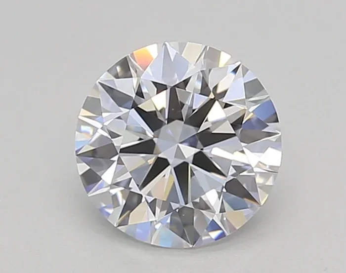 1.10 Carat Round Shaped, Excellent Cut, D Color, VVS2 Clarity, GIA Certified Lab Grown Diamond