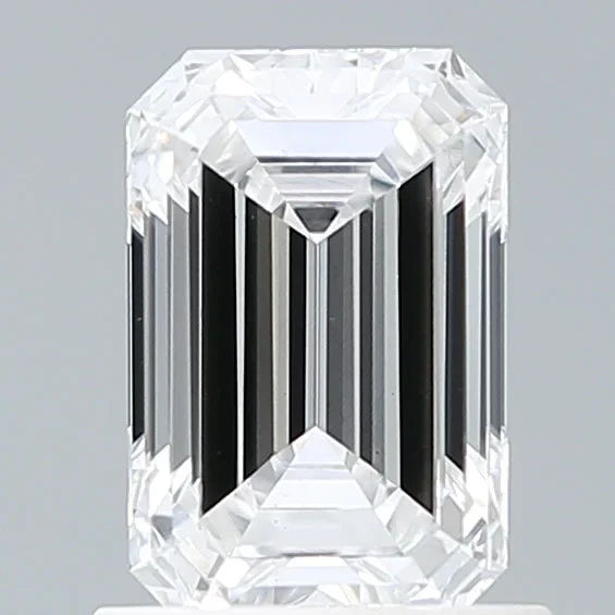1.11 Carat Emerald Shaped, Very Good Cut, E Color, VS1 Clarity, IGI Certified Lab Grown Diamond
