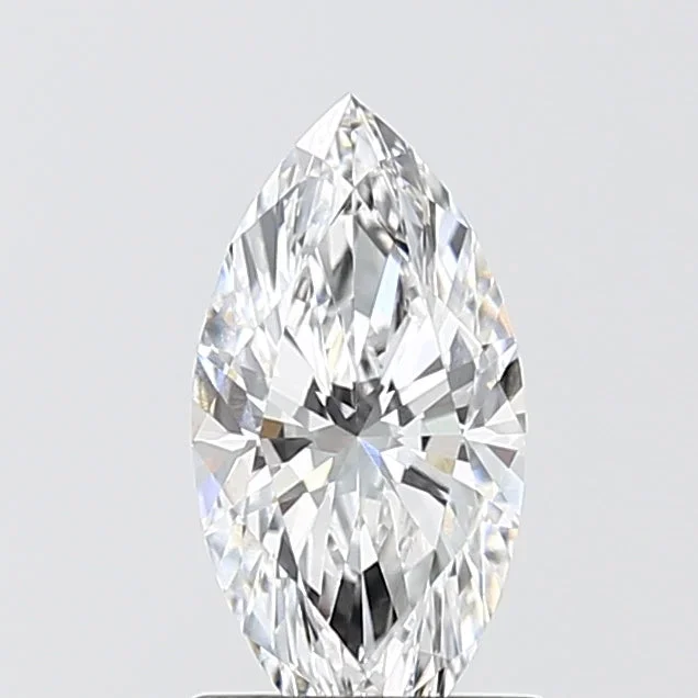 1.15 Carat Marquise Shaped, Ideal Cut, E Color, VVS2 Clarity, IGI Certified Lab Grown Diamond