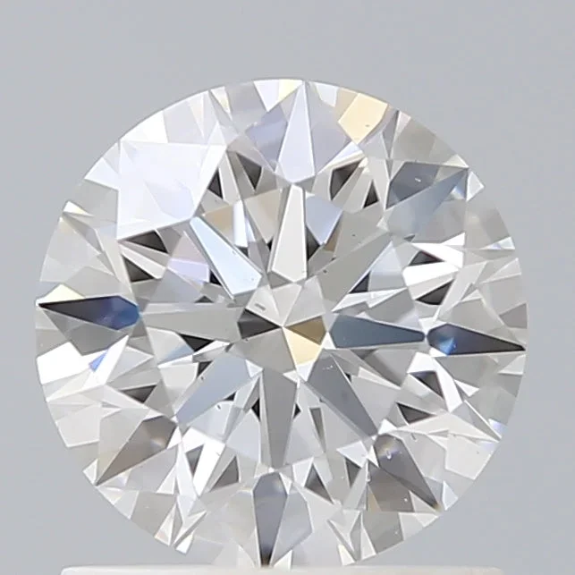 1.15 Carat Round Shaped, Ideal Cut, D Color, VS2 Clarity, IGI Certified Lab Grown Diamond
