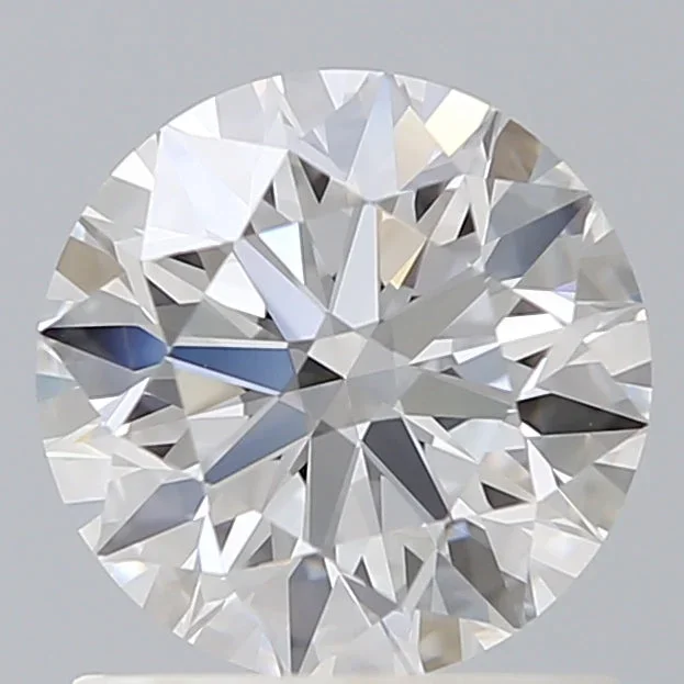 1.18 Carat Round Shaped, Ideal Cut, D Color, VVS2 Clarity, IGI Certified Lab Grown Diamond