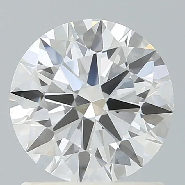 1.19 Carat Round Shaped, Ideal Cut, D Color, VS2 Clarity, IGI Certified Lab Grown Diamond