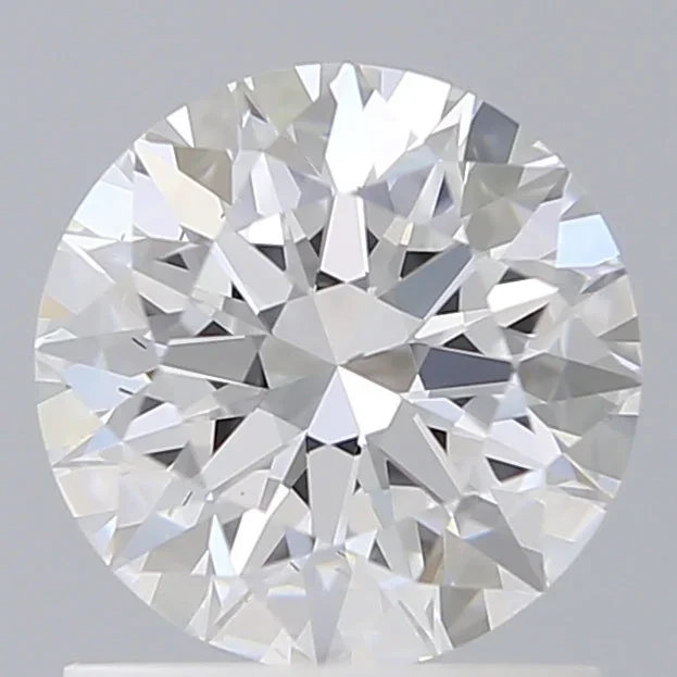 1.21 Carat Round Shaped, Excellent Cut, D Color, VS2 Clarity, IGI Certified Lab Grown Diamond