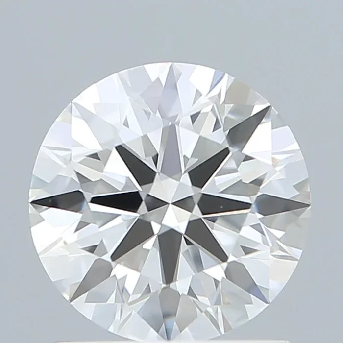 1.28 Carat Round Shaped, Ideal Cut, D Color, VVS2 Clarity, IGI Certified Lab Grown Diamond