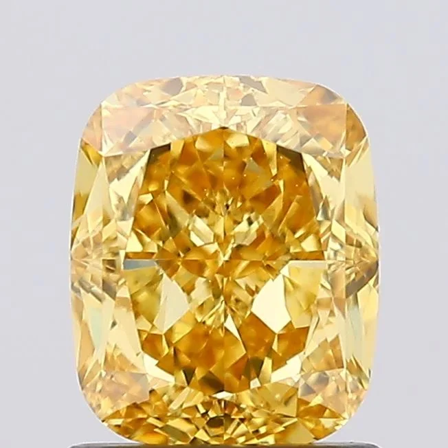 1.33 Carat Cushion Shaped, Excellent Cut, VVS2 Clarity, IGI Certified Lab Grown Diamond