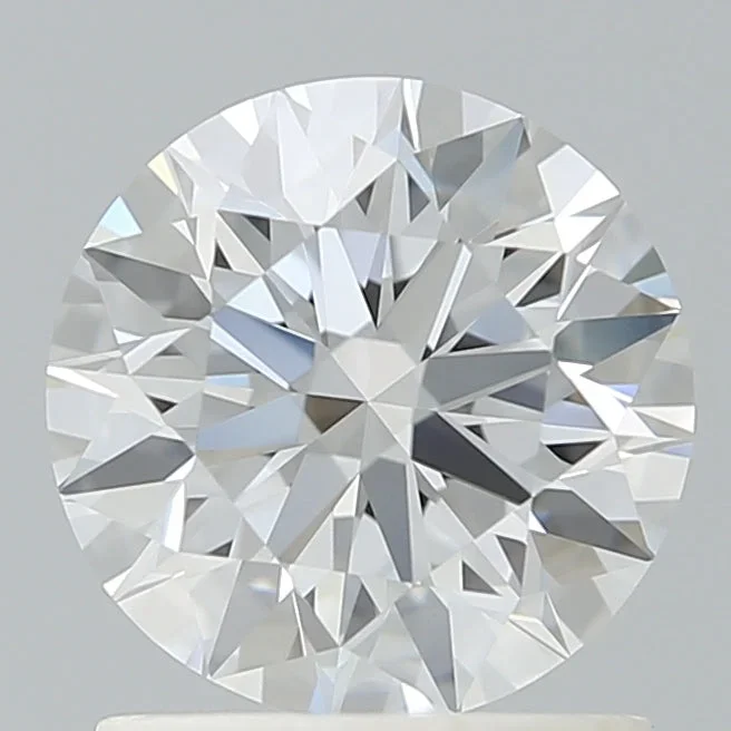 1.33 Carat Round Shaped, Ideal Cut, E Color, VVS2 Clarity, IGI Certified Lab Grown Diamond