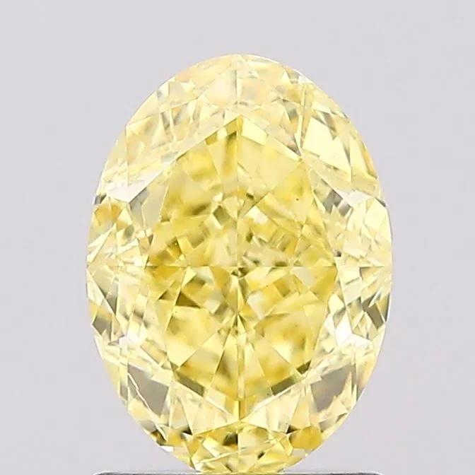 1.36 Carat Oval Shaped, Excellent Cut, SI1 Clarity, IGI Certified Lab Grown Diamond