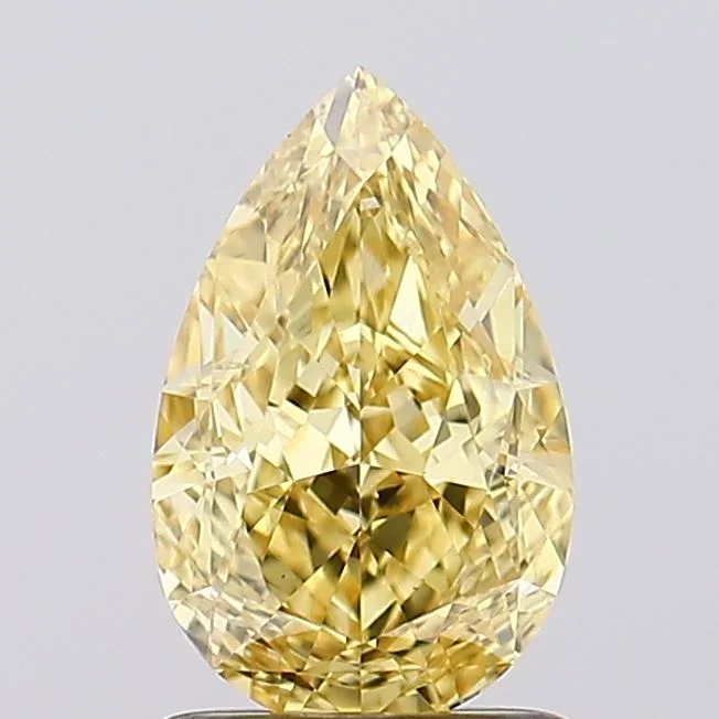 1.44 Carat Pear Shaped, Excellent Cut, VS2 Clarity, IGI Certified Lab Grown Diamond