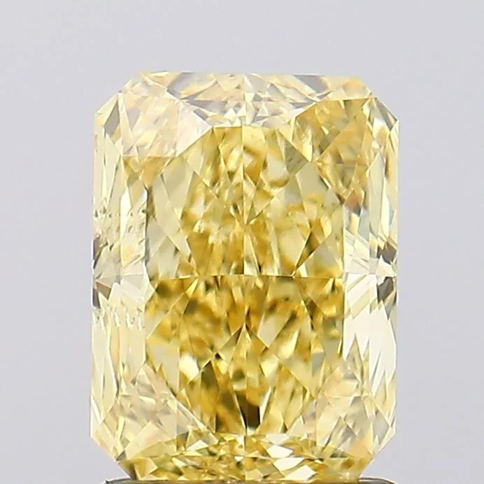 1.50 Carat Radiant Shaped, Ideal Cut, VS2 Clarity, IGI Certified Lab Grown Diamond