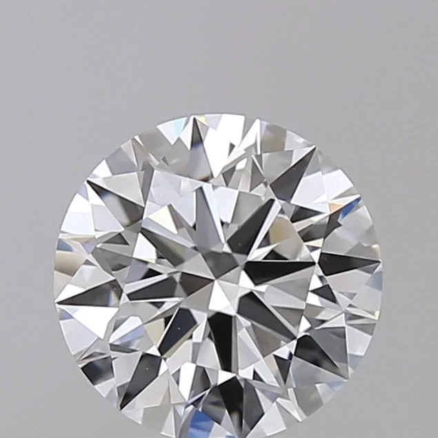 1.50 Carat Round Shaped, Excellent Cut, D Color, VS1 Clarity, GIA Certified Lab Grown Diamond