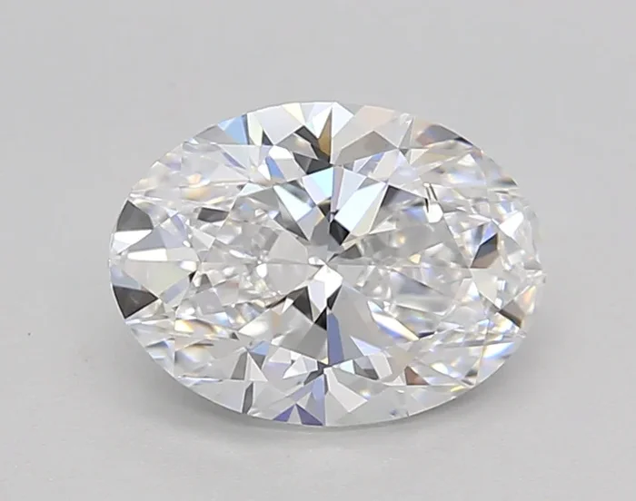 1.51 Carat Oval Shaped, Ideal Cut, D Color, VS2 Clarity, GIA Certified Lab Grown Diamond