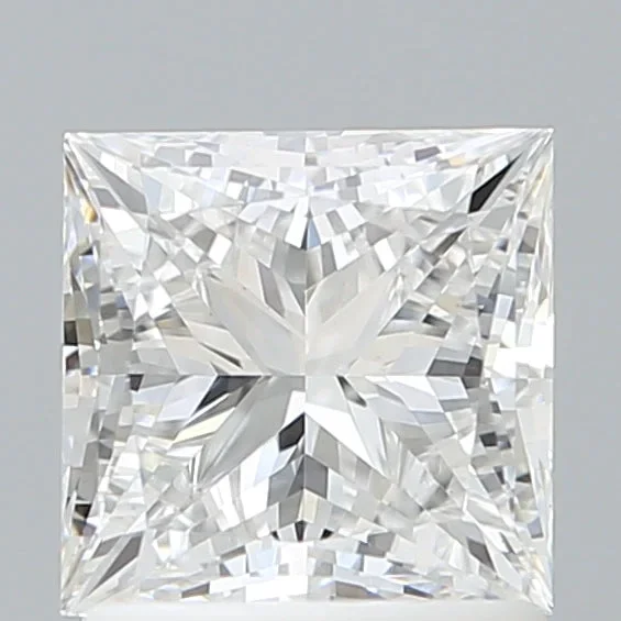 1.53 Carat Princess Shaped, Very Good Cut, D Color, VS1 Clarity, IGI Certified Lab Grown Diamond
