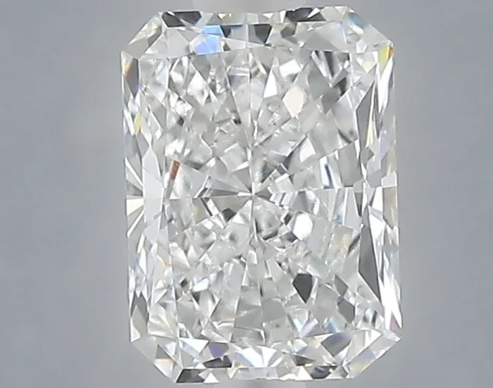 1.54 Carat Radiant Shaped, Excellent Cut, D Color, VVS2 Clarity, IGI Certified Lab Grown Diamond