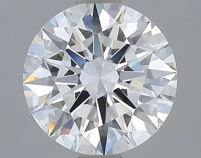 1.60 Carat Round Shaped, Ideal Cut, D Color, VS2 Clarity, IGI Certified Lab Grown Diamond