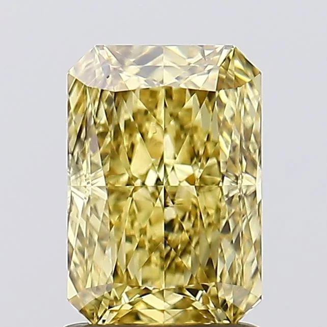 1.65 Carat Radiant Shaped, Excellent Cut, VS2 Clarity, IGI Certified Lab Grown Diamond