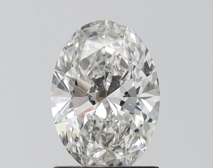 1.69 carat G-VVS2 Oval Cut Lab Grown Diamond