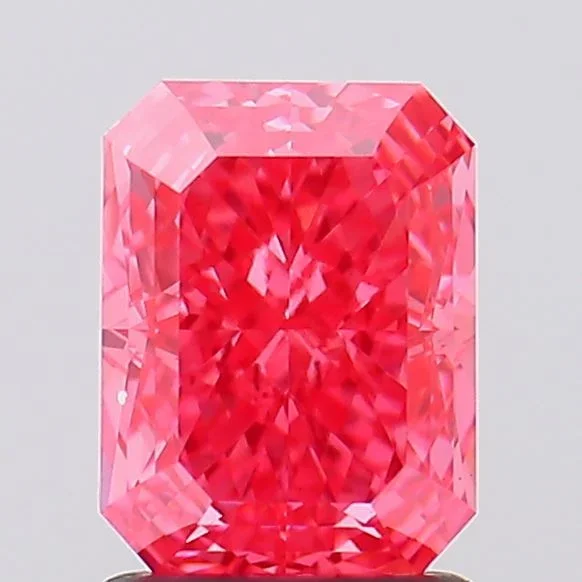 1.70 Carat Radiant Shaped, Excellent Cut, VS1 Clarity, IGI Certified Lab Grown Diamond