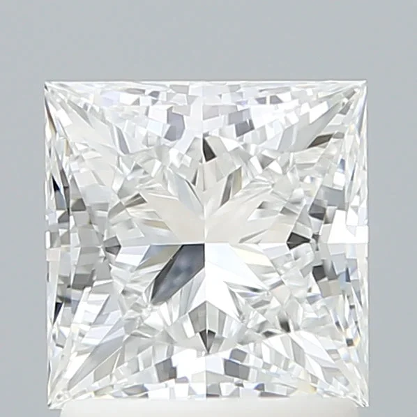 1.72 Carat Princess Shaped, Very Good Cut, E Color, VVS1 Clarity, IGI Certified Lab Grown Diamond
