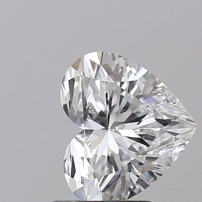 1.75 Carat Heart Shaped, Ideal Cut, D Color, VVS2 Clarity, IGI Certified Lab Grown Diamond