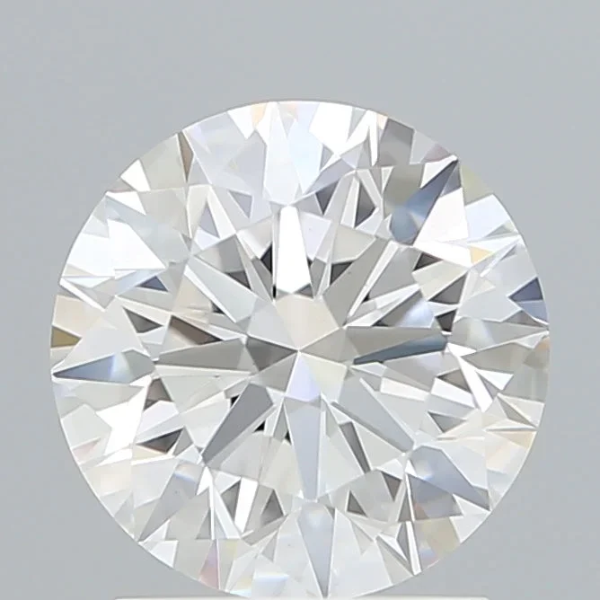 1.82 Carat Round Shaped, Excellent Cut, E Color, VS1 Clarity, IGI Certified Lab Grown Diamond