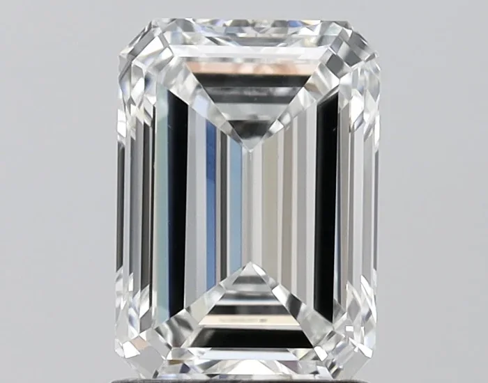 1.91 Carat Emerald Shaped, Very Good Cut, E Color, VS1 Clarity, IGI Certified Lab Grown Diamond