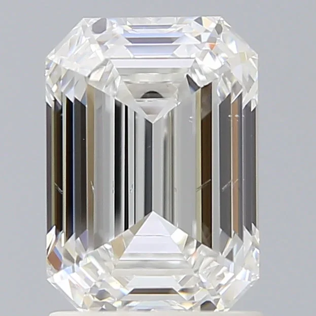 1.92 Carat Emerald Shaped, Very Good Cut, E Color, VS2 Clarity, IGI Certified Lab Grown Diamond
