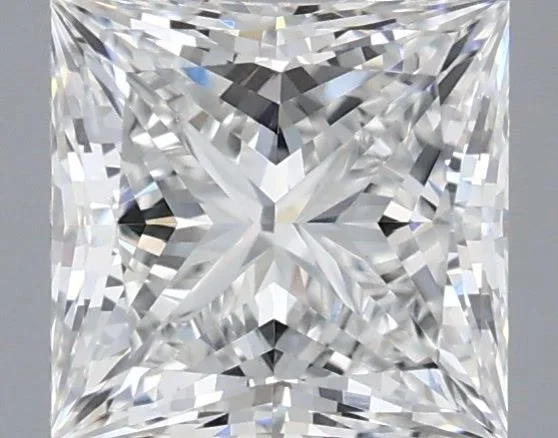 1.93 Carat Princess Shaped, Ideal Cut, E Color, VVS2 Clarity, IGI Certified Lab Grown Diamond