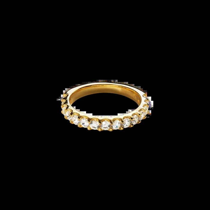1 Carat Diamond Anniversary Band – Yellow Gold