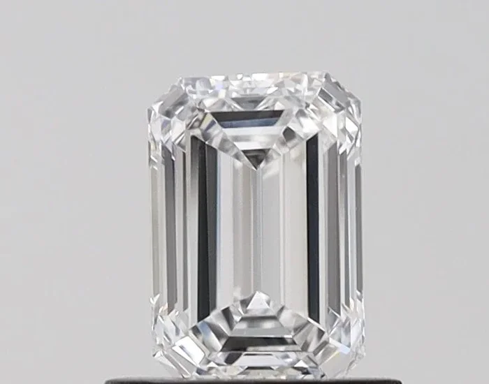 1 carat E-VVS2 Emerald Cut Lab Grown Diamond
