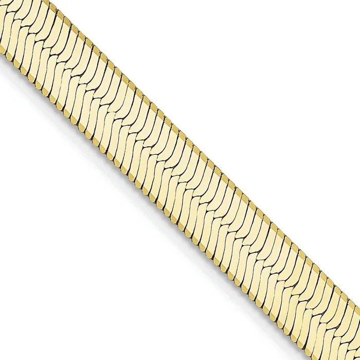 10KT Yellow Gold 18-inch 5.5MM Herringbone Chain