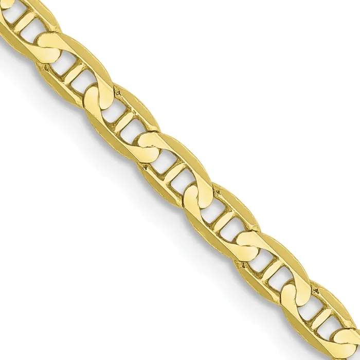10KT Yellow Gold 20-inch 3MM Anchor Link Chain