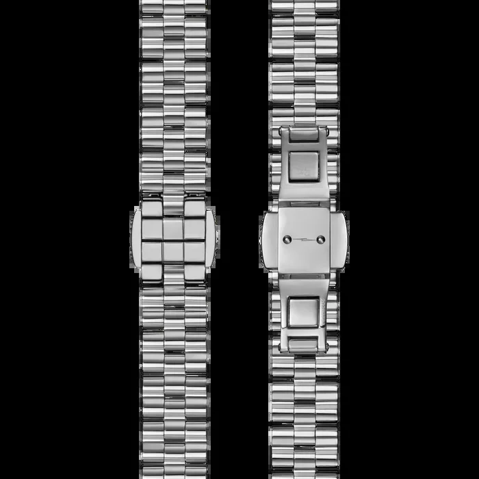 10mm Wavy Bar Link Bracelet – Stainless Steel